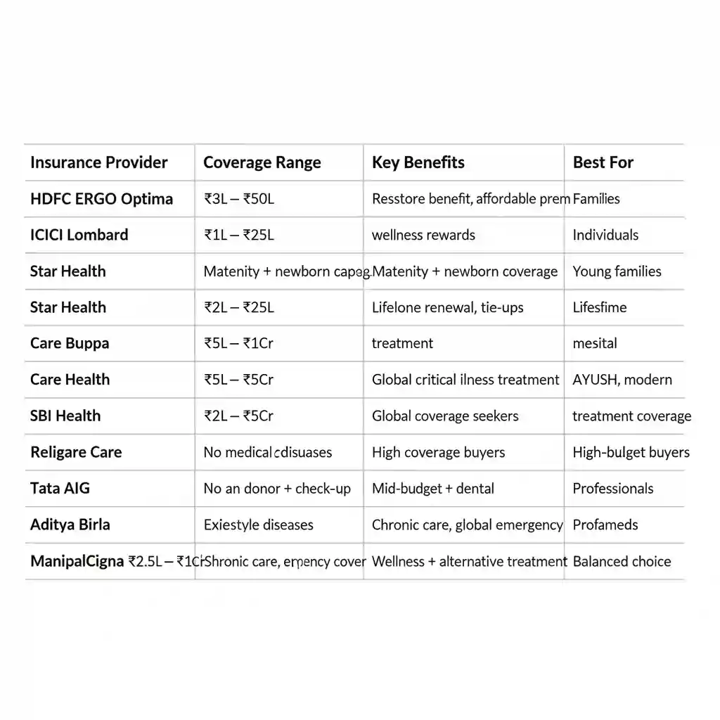 Best Health Insurance Plans in India 2025 – Compare & Save Money
